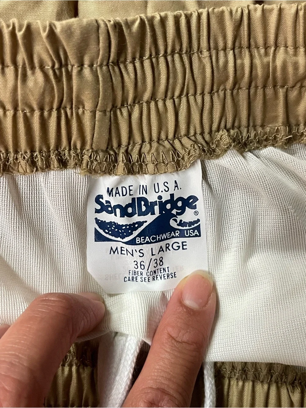 Vintage 1970s Sandbridge Beach Surf Camp Shorts